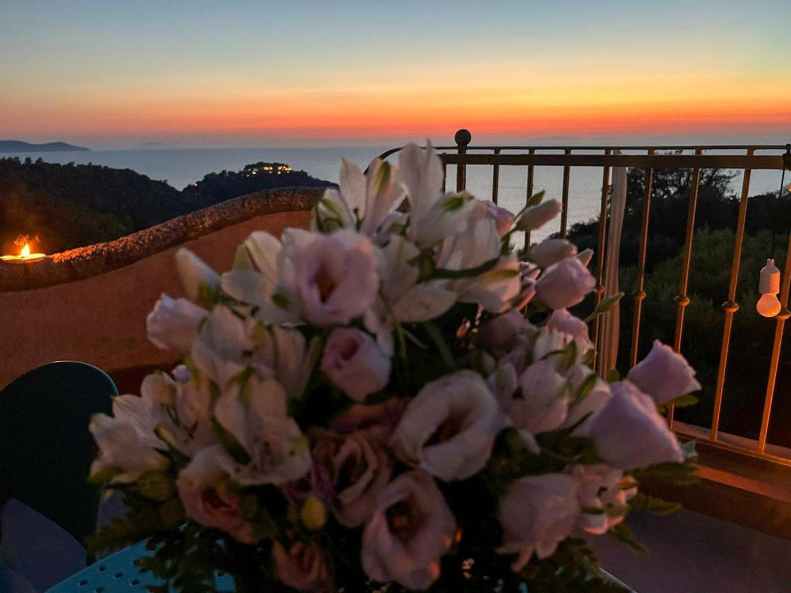 Villa Velta Sea Sunset Porto Santo Stefano  Eksteriør billede